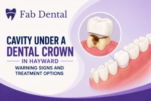 Blog Cavity Under a Dental Crown in Hayward Warning Signs and Treatment Options